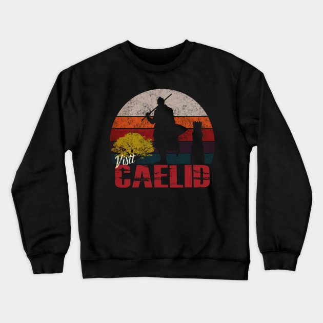 Visit Caelid - Elden Ring Crewneck Sweatshirt by Polomaker